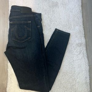 True religion jeans/ Halle mid rise super skinny/ size 28/ very good condition